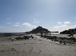 SX08940 People walking to St Michael's Mount over causeway.jpg